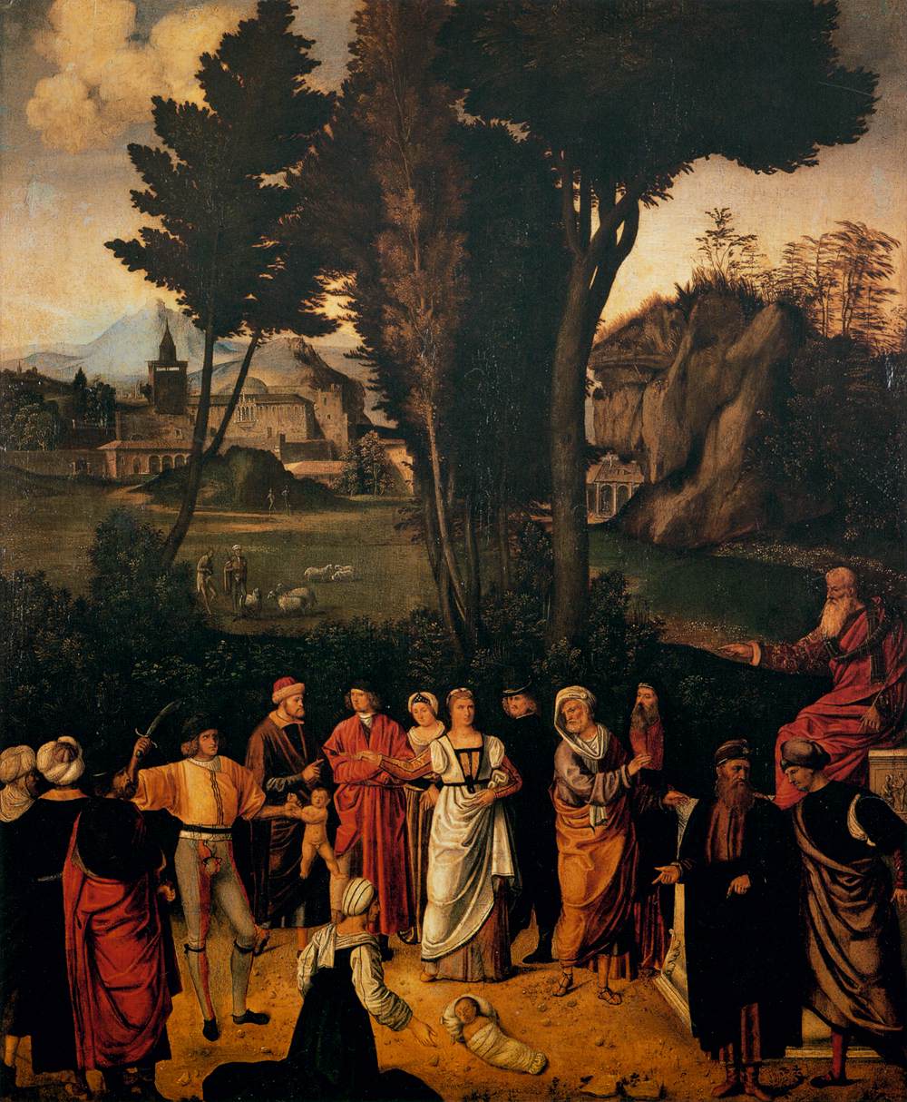 Il giudizio di Salomone - Galleria degli Uffizi, Firenze